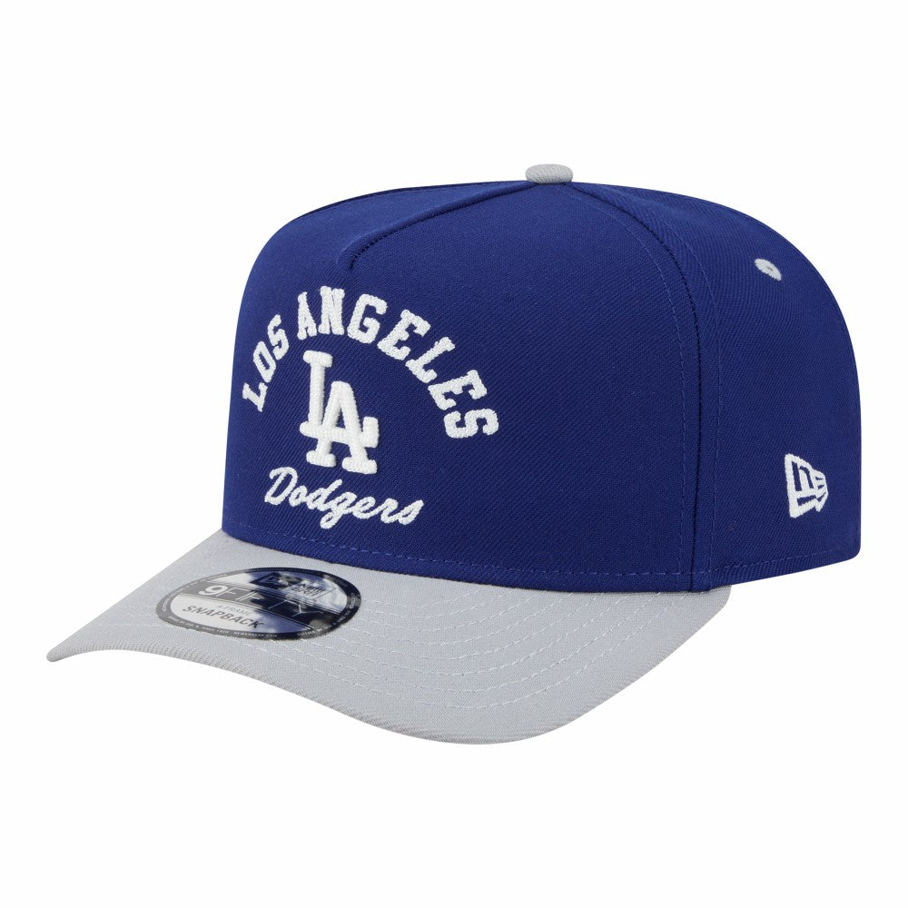 Los Angeles Dodgers New Era Arched A-Frame 9FIFTY Adjustable Hat | MLB US