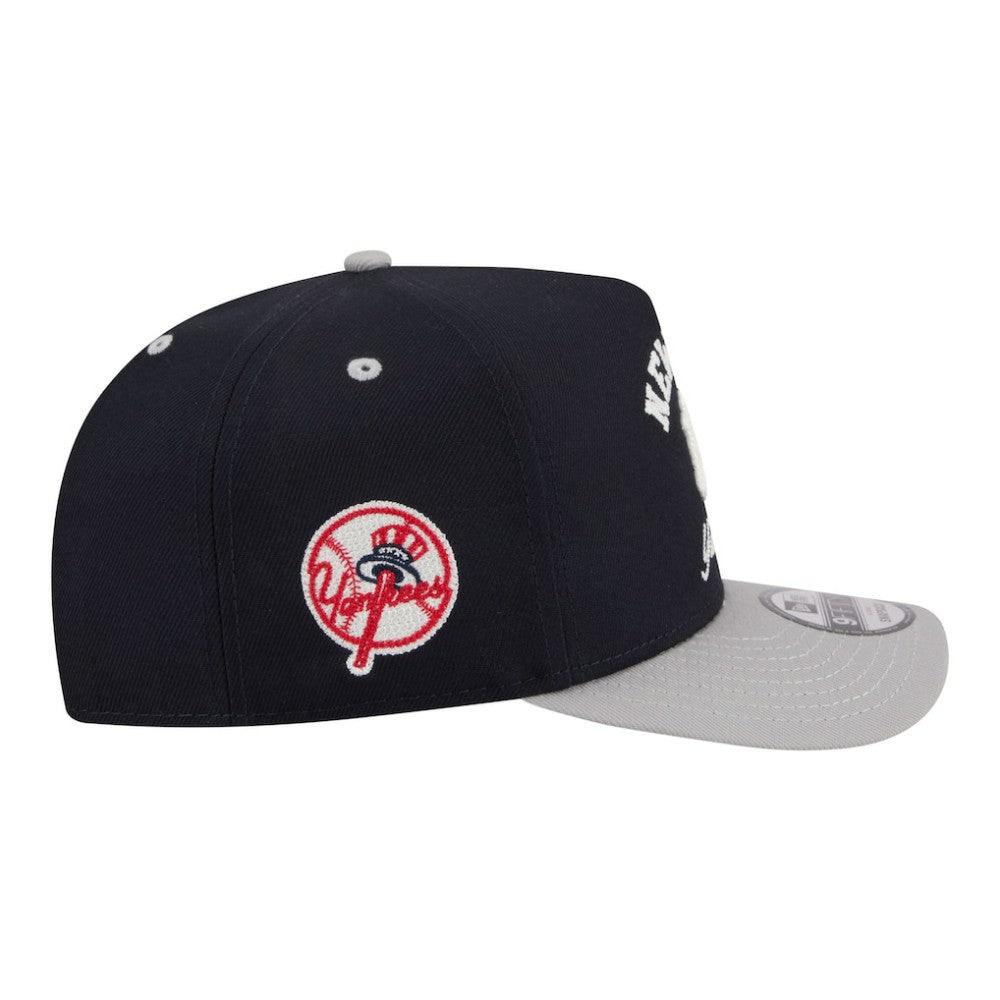 New York Yankees New Era Arched A-Frame 9FIFTY Adjustable Hat | MLB New