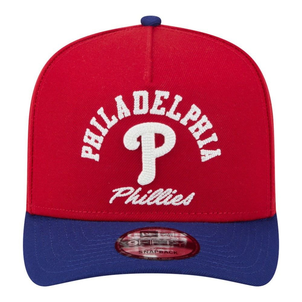 Philadelphia Phillies New Era Arched A-Frame 9FIFTY Adjustable Hat | MLB Outlet
