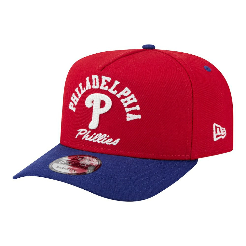 Philadelphia Phillies New Era Arched A-Frame 9FIFTY Adjustable Hat | MLB Outlet