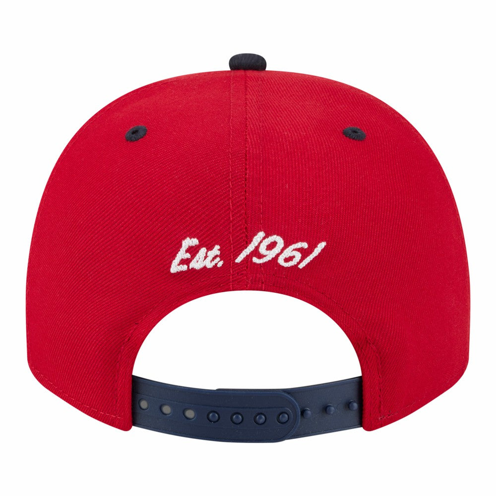 Los Angeles Angels New Era Arched A-Frame 9FIFTY Adjustable Hat | MLB Shop