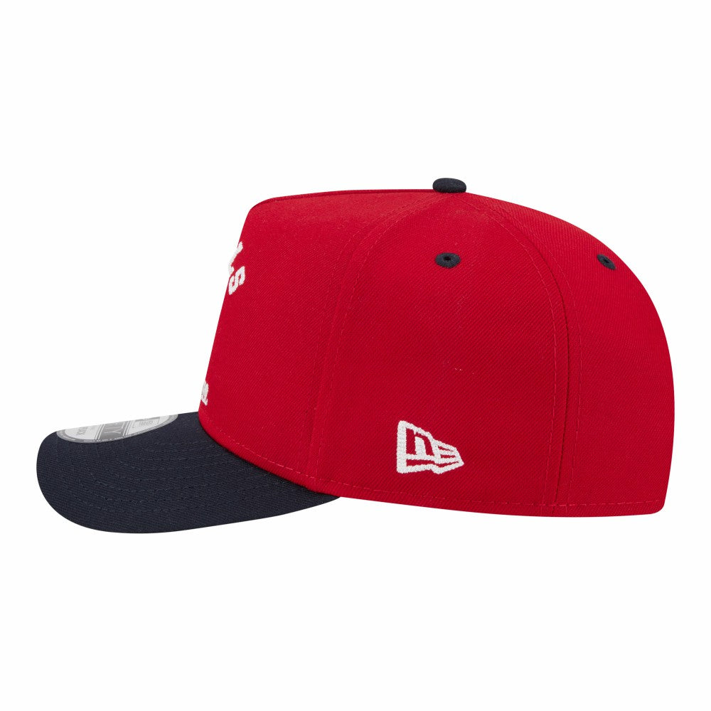Los Angeles Angels New Era Arched A-Frame 9FIFTY Adjustable Hat | MLB Shop