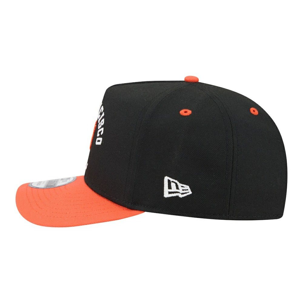 San Francisco Giants New Era Arched A-Frame 9FIFTY Adjustable Hat | MLB Online