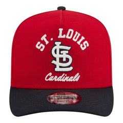 St. Louis Cardinals New Era Arched A-Frame 9FIFTY Adjustable Hat | MLB New