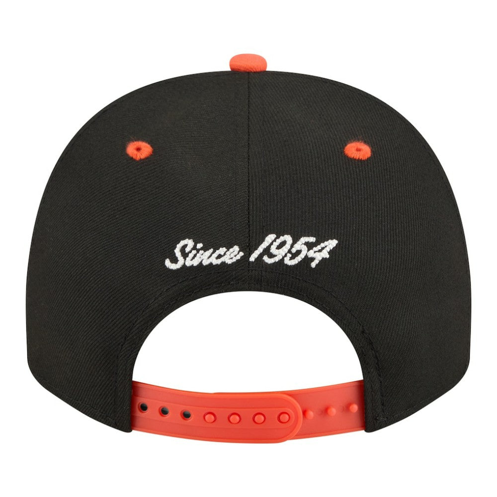 Baltimore Orioles New Era Arched A-Frame 9FIFTY Adjustable Hat | MLB On Sale