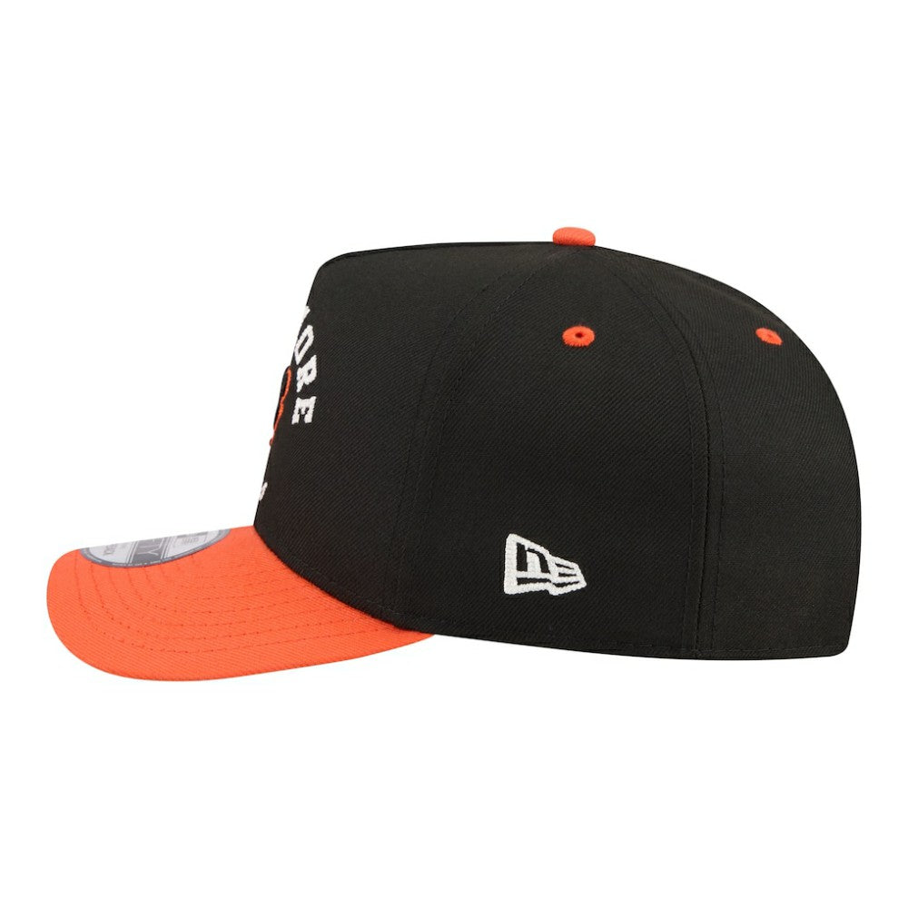 Baltimore Orioles New Era Arched A-Frame 9FIFTY Adjustable Hat | MLB On Sale