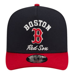 Boston Red Sox New Era Arched A-Frame 9FIFTY Adjustable Hat | MLB New