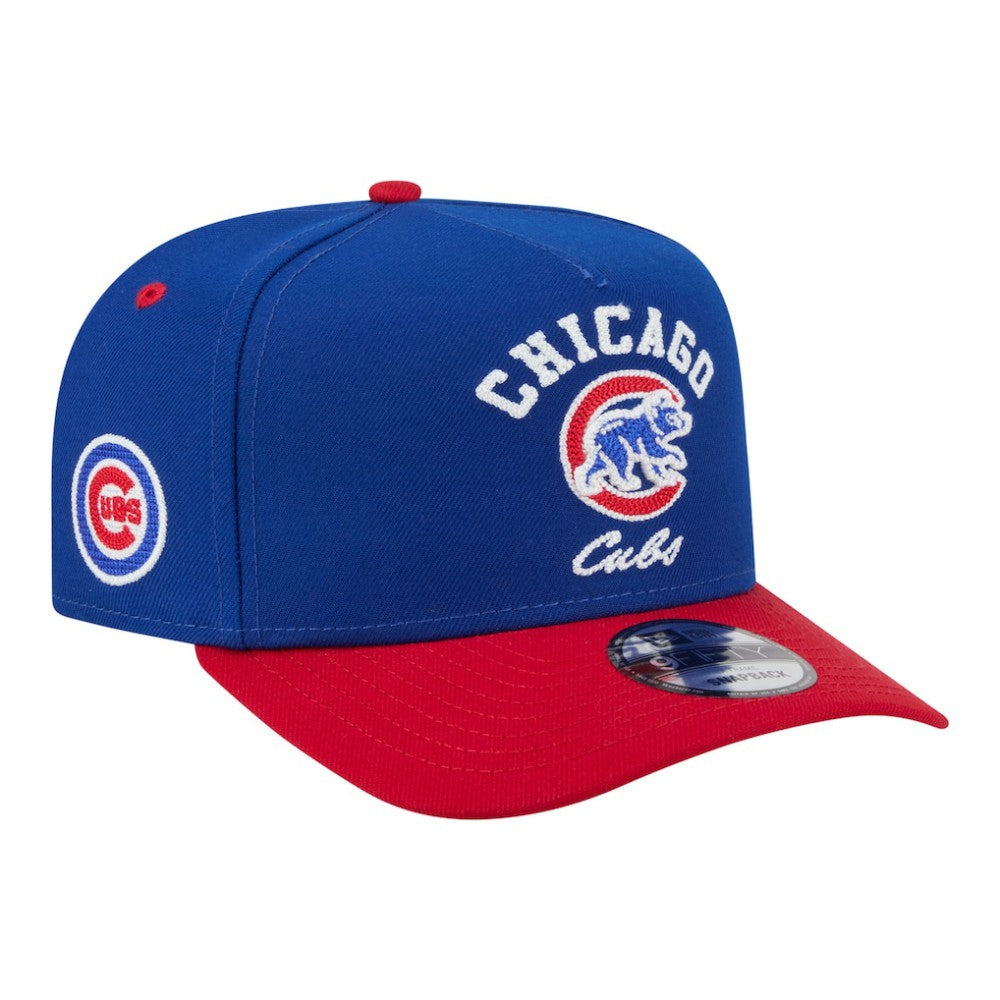 Chicago Cubs New Era Arched A-Frame 9FIFTY Adjustable Hat | MLB Online