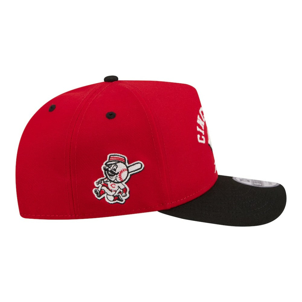 Cincinnati Reds New Era Arched A-Frame 9FIFTY Adjustable Hat | MLB Shop