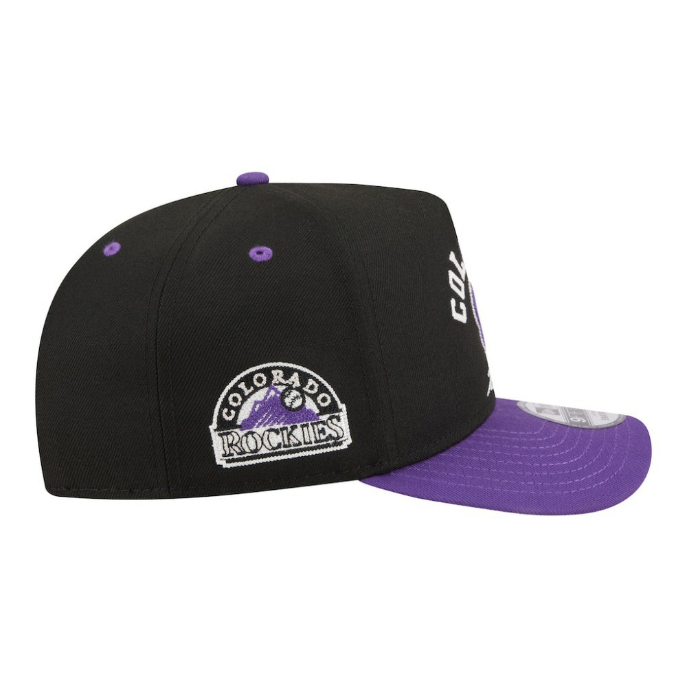 Colorado Rockies New Era Arched A-Frame 9FIFTY Adjustable Hat | MLB Shop
