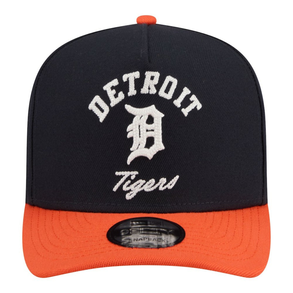 Detroit Tigers New Era Arched A-Frame 9FIFTY Adjustable Hat | MLB Sale