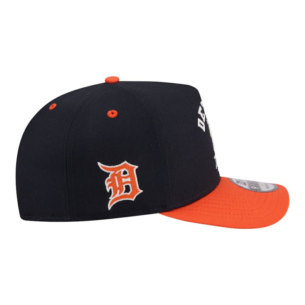 Detroit Tigers New Era Arched A-Frame 9FIFTY Adjustable Hat | MLB Sale