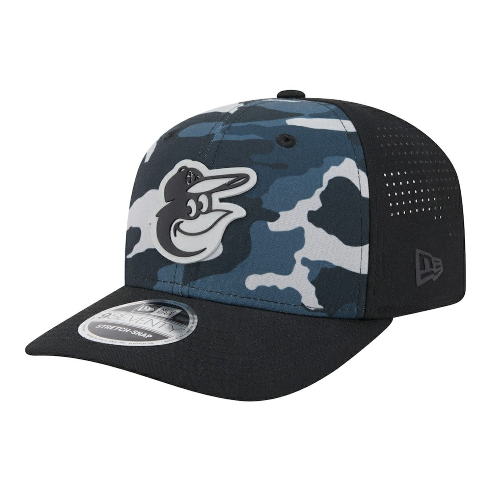 Baltimore Orioles New Era Tonal Camo 9SEVENTY Stretch-Snap Hat | MLB New