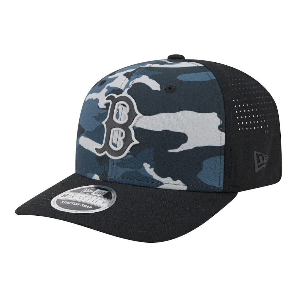 Boston Red Sox New Era Tonal Camo 9SEVENTY Stretch-Snap Hat | MLB Discount