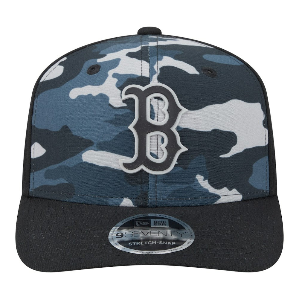 Boston Red Sox New Era Tonal Camo 9SEVENTY Stretch-Snap Hat | MLB Discount