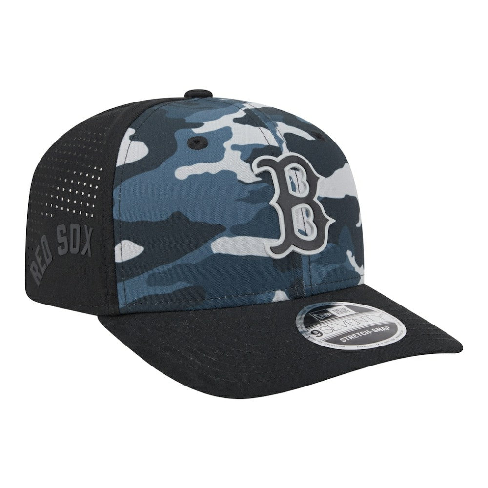 Boston Red Sox New Era Tonal Camo 9SEVENTY Stretch-Snap Hat | MLB Discount