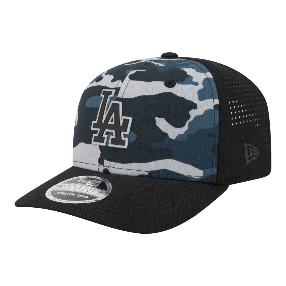 Los Angeles Dodgers New Era Tonal Camo 9SEVENTY Stretch-Snap Hat | MLB Near me