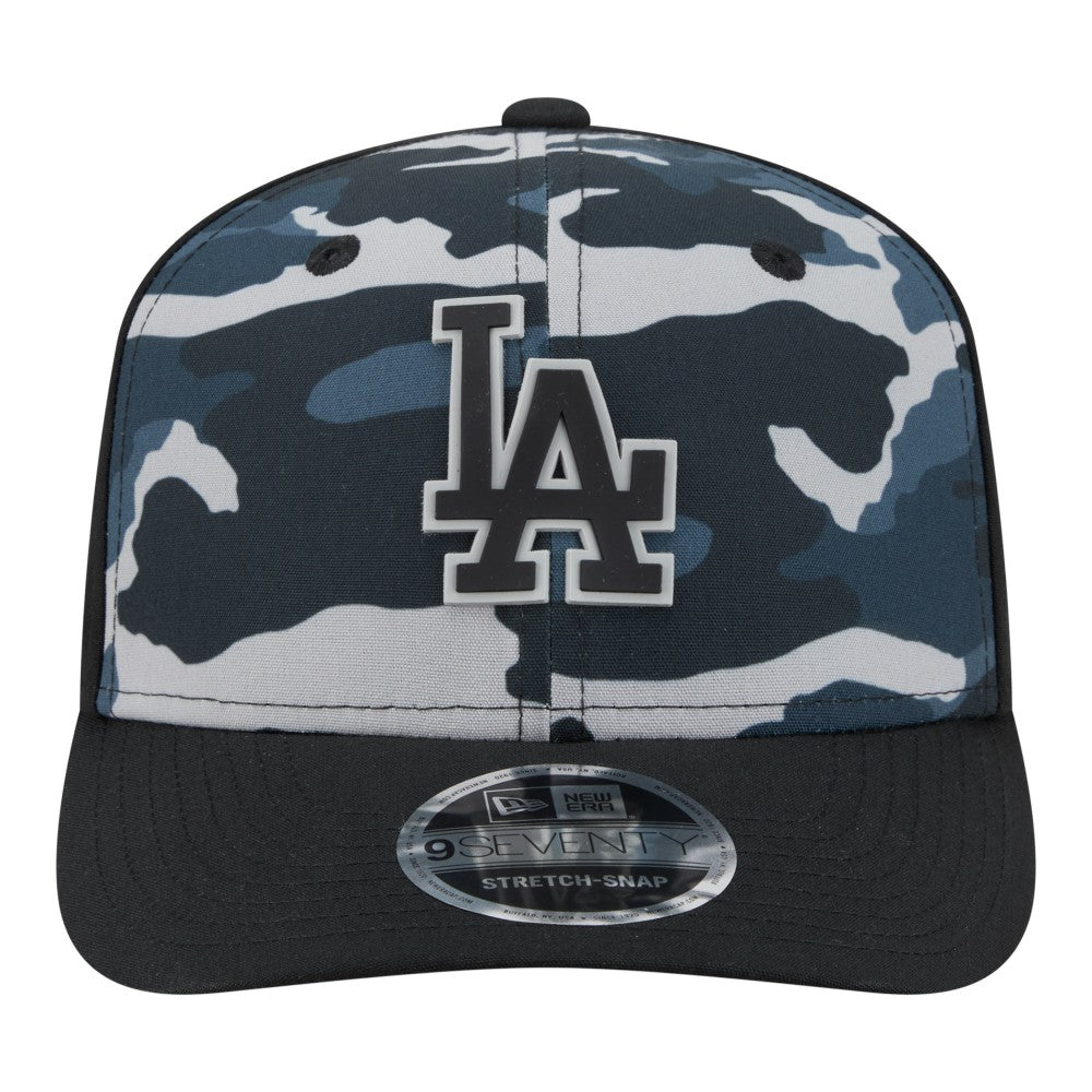 Los Angeles Dodgers New Era Tonal Camo 9SEVENTY Stretch-Snap Hat | MLB Near me
