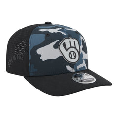Milwaukee Brewers New Era Tonal Camo 9SEVENTY Stretch-Snap Hat | MLB Shop
