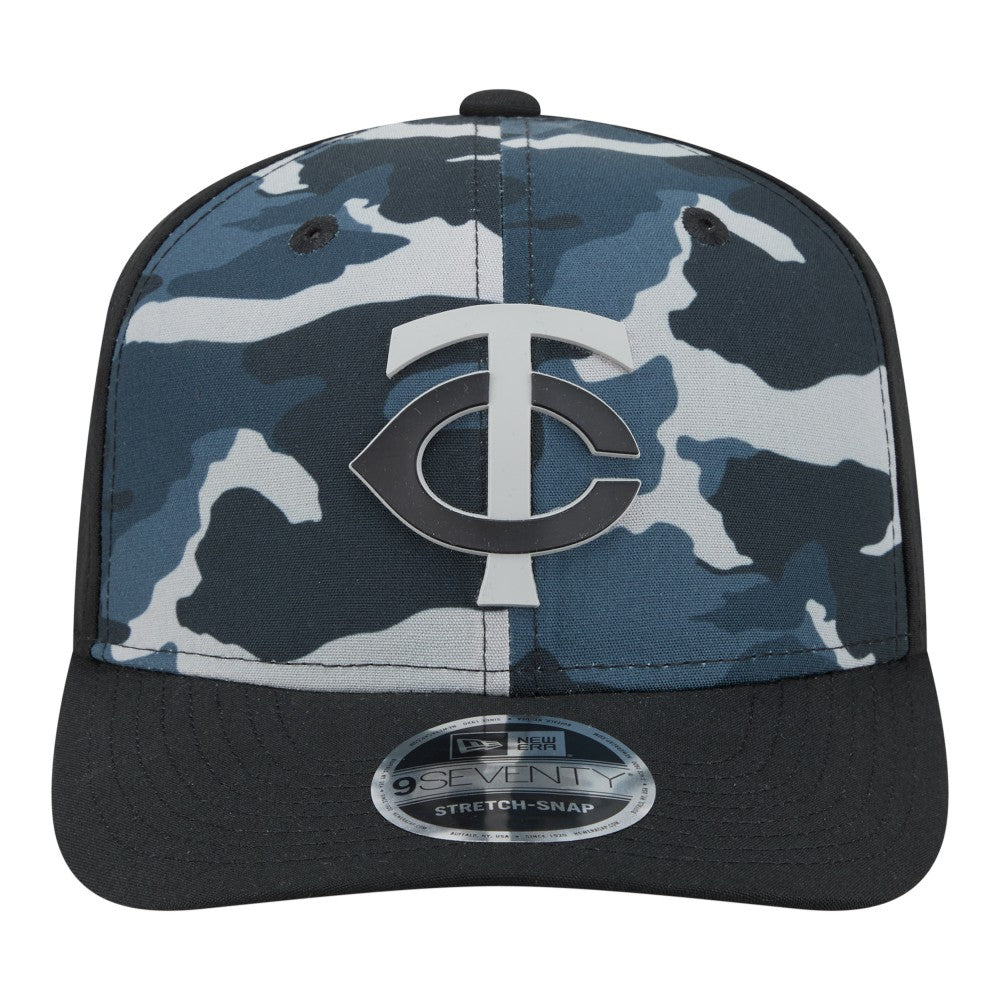 Minnesota Twins New Era Tonal Camo 9SEVENTY Stretch-Snap Hat | MLB For sale