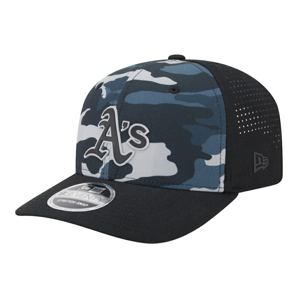 Athletics New Era Tonal Camo 9SEVENTY Stretch-Snap Hat | MLB Sale