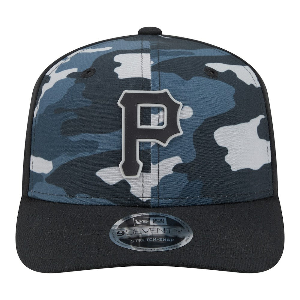 Pittsburgh Pirates New Era Tonal Camo 9SEVENTY Stretch-Snap Hat | MLB Near me