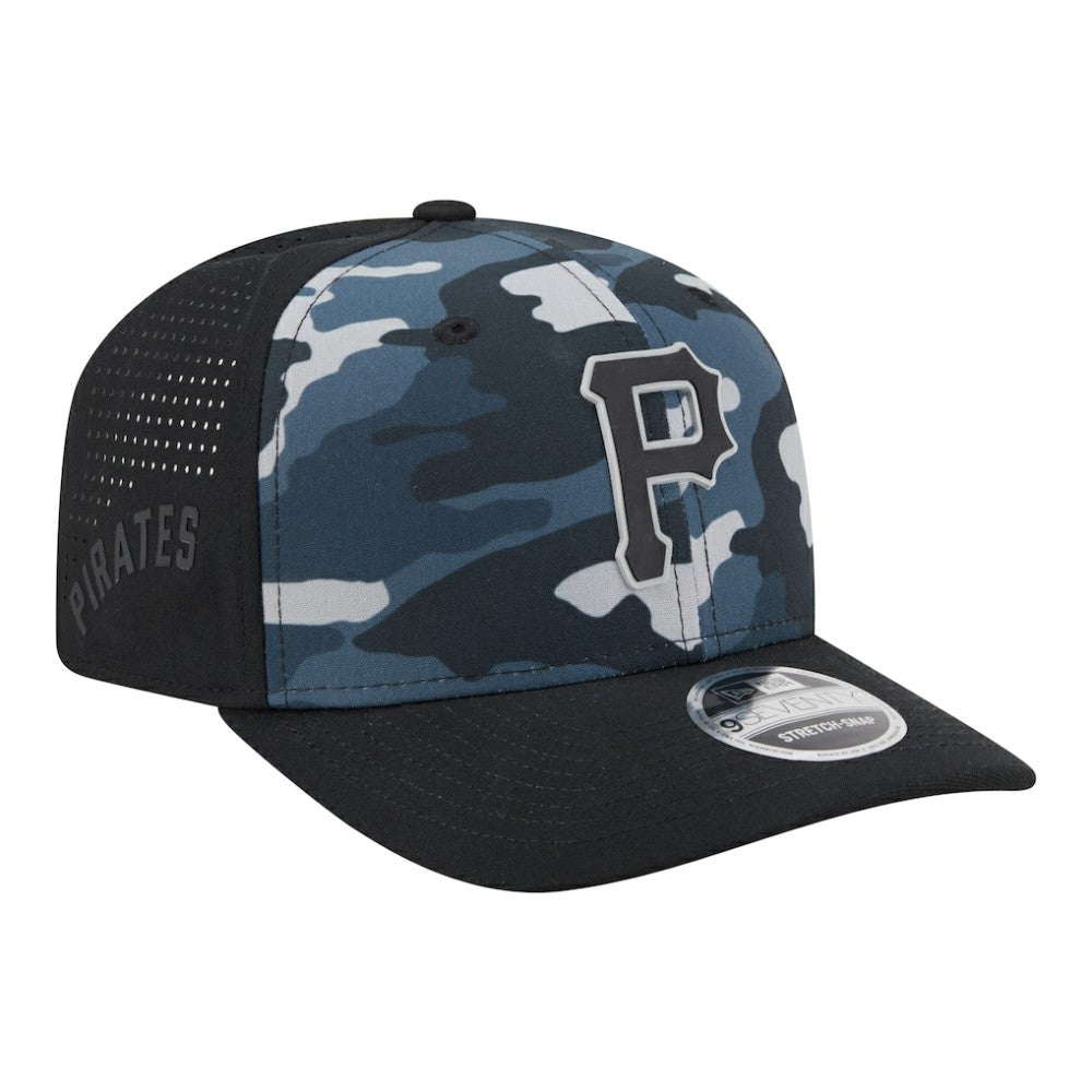 Pittsburgh Pirates New Era Tonal Camo 9SEVENTY Stretch-Snap Hat | MLB Near me