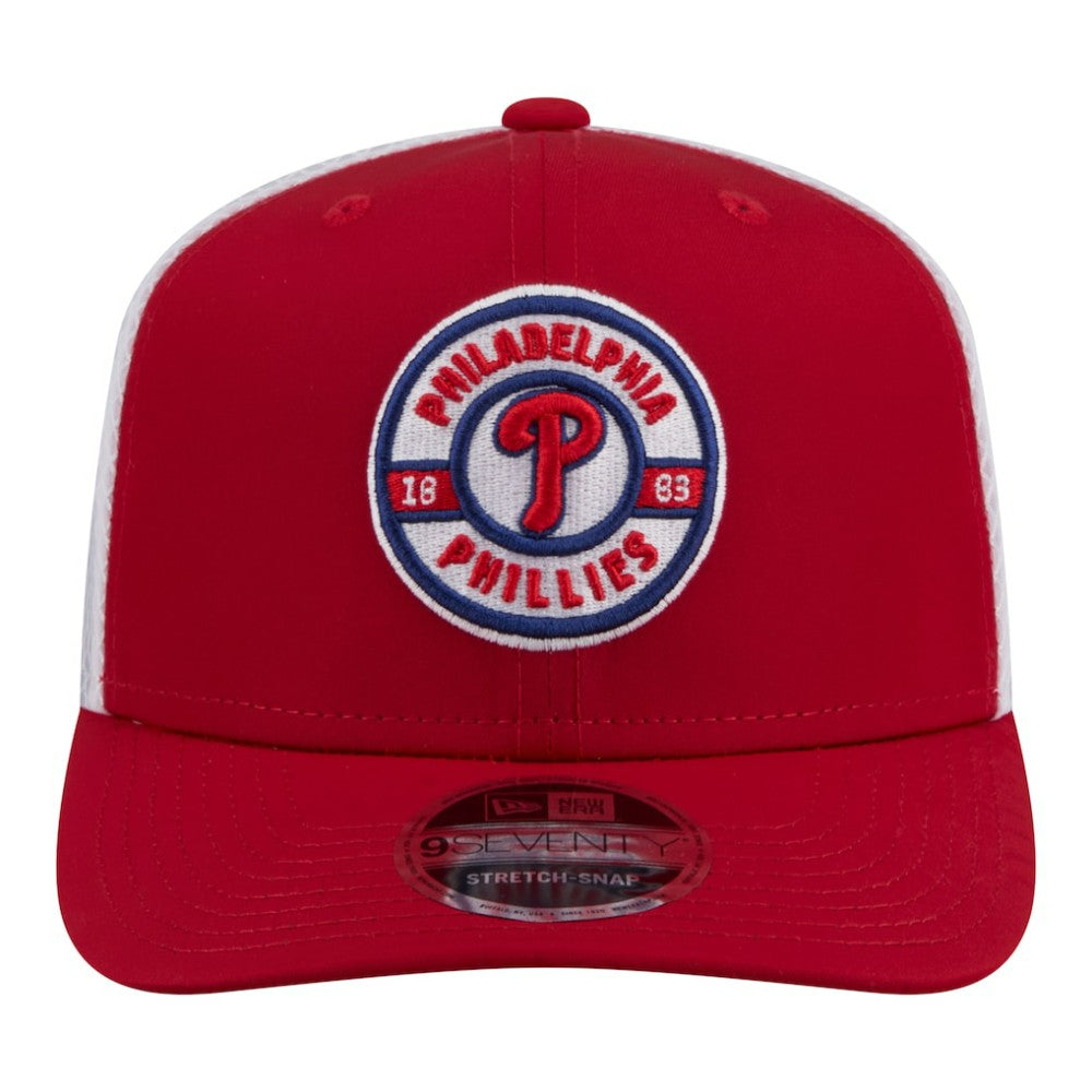 Philadelphia Phillies New Era Active 9SEVENTY Adjustable Trucker Hat | MLB Discount