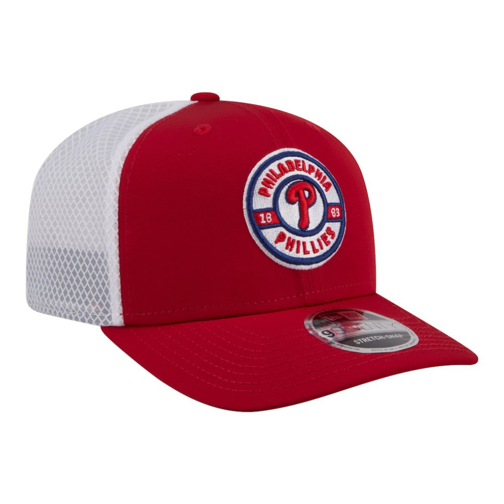 Philadelphia Phillies New Era Active 9SEVENTY Adjustable Trucker Hat | MLB Discount