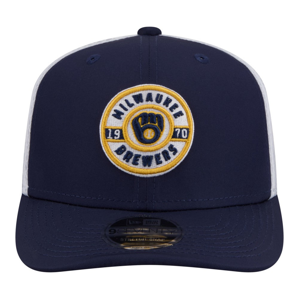Milwaukee Brewers New Era Active 9SEVENTY Adjustable Trucker Hat | MLB Near me