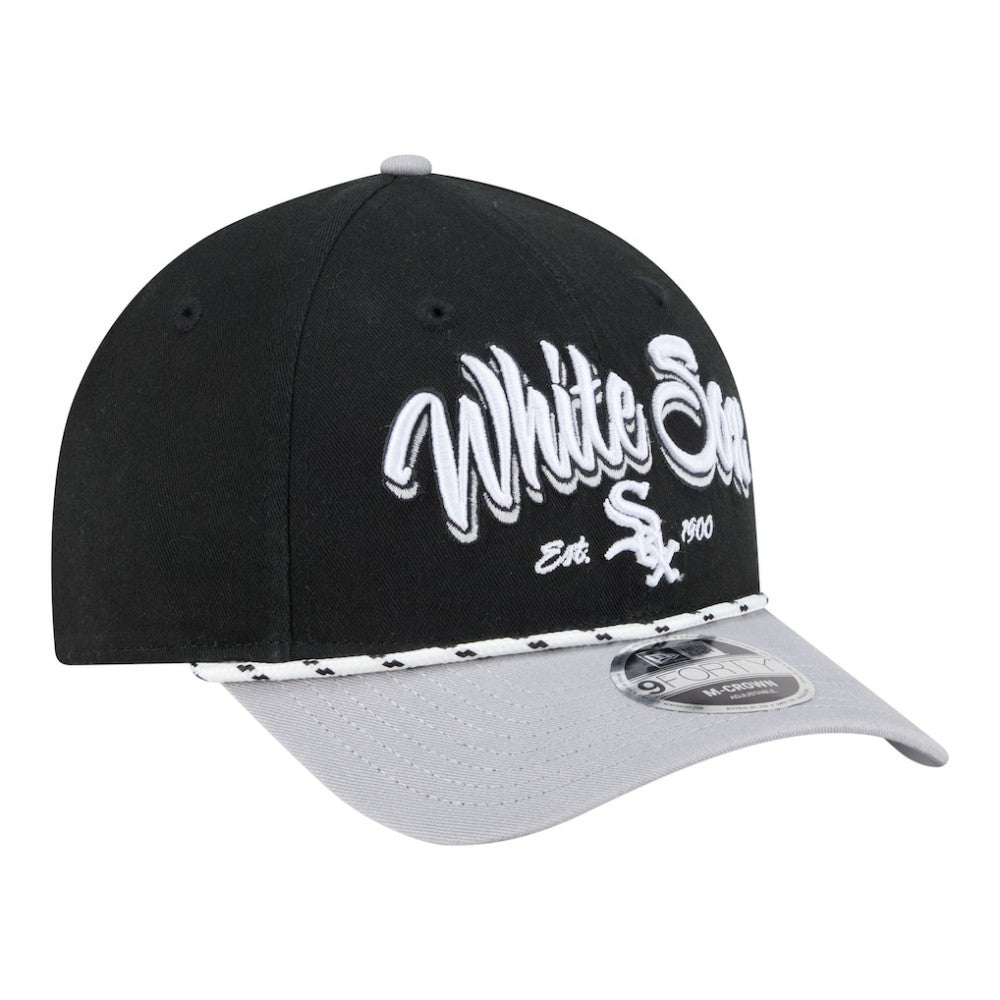Chicago White Sox New Era Team Loyal 9FORTY M-Crown Adjustable Hat | MLB Outlet