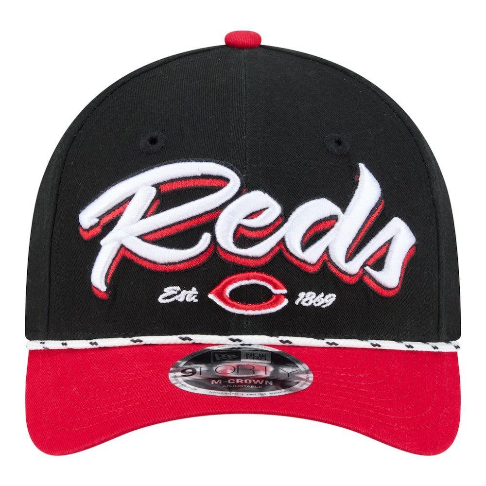 Cincinnati Reds New Era Team Loyal 9FORTY M-Crown Adjustable Hat | MLB Near me