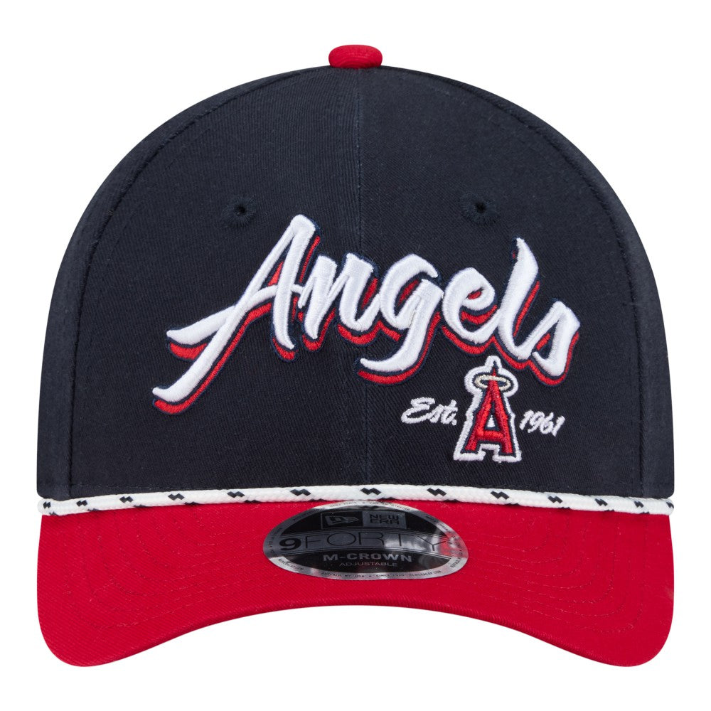 Los Angeles Angels New Era Team Loyal 9FORTY M-Crown Adjustable Hat | MLB US