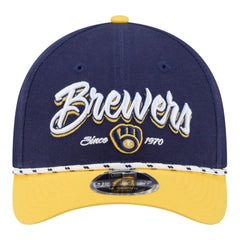 Milwaukee Brewers New Era Team Loyal 9FORTY M-Crown Adjustable Hat | MLB Shop