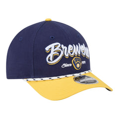 Milwaukee Brewers New Era Team Loyal 9FORTY M-Crown Adjustable Hat | MLB Shop