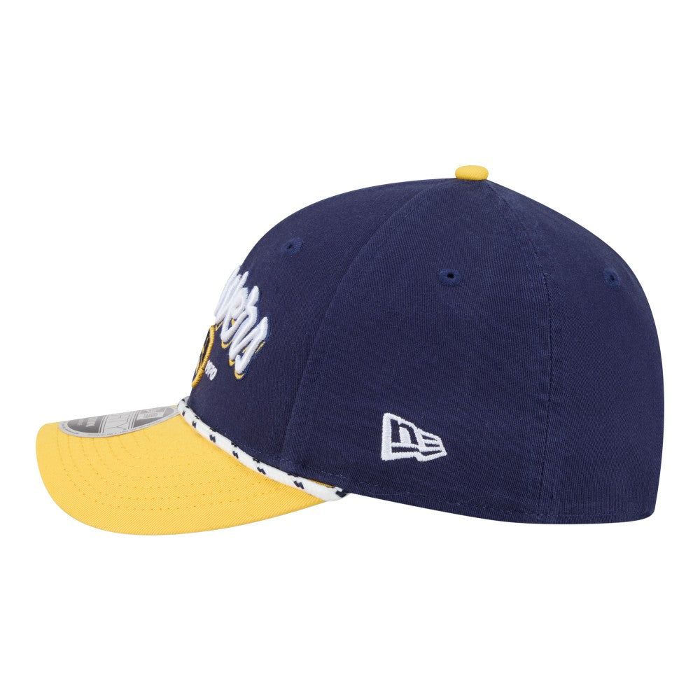 Milwaukee Brewers New Era Team Loyal 9FORTY M-Crown Adjustable Hat | MLB Shop