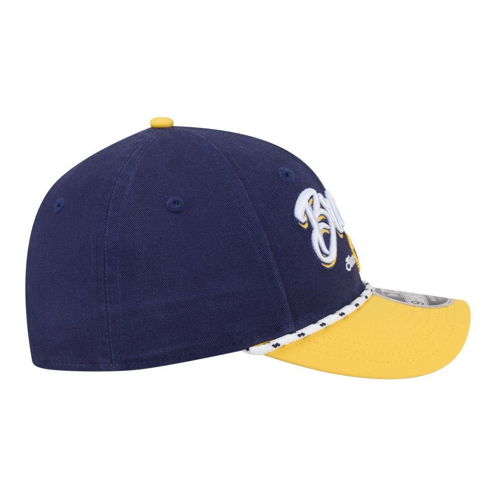 Milwaukee Brewers New Era Team Loyal 9FORTY M-Crown Adjustable Hat | MLB Shop