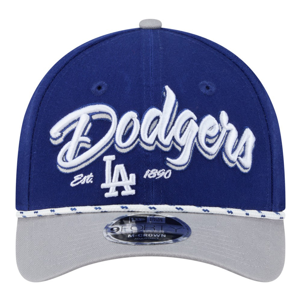 Los Angeles Dodgers New Era Team Loyal 9FORTY M-Crown Adjustable Hat | MLB Outlet