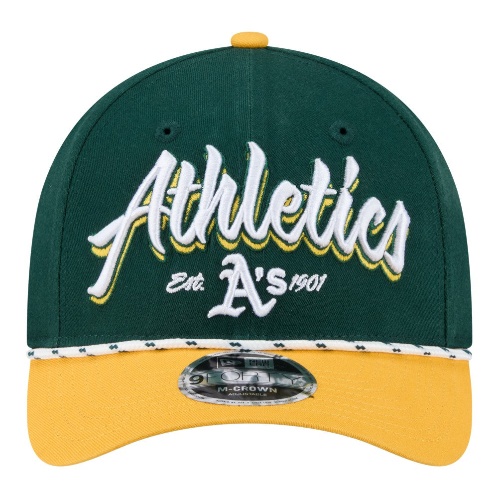 Athletics New Era Team Loyal 9FORTY M-Crown Adjustable Hat | MLB New