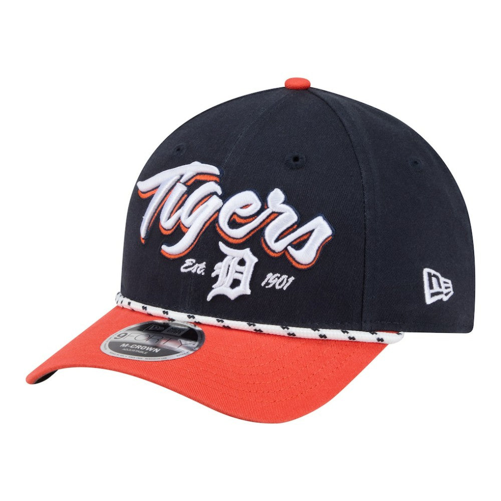 Detroit Tigers New Era Team Loyal 9FORTY M-Crown Adjustable Hat | MLB Discount