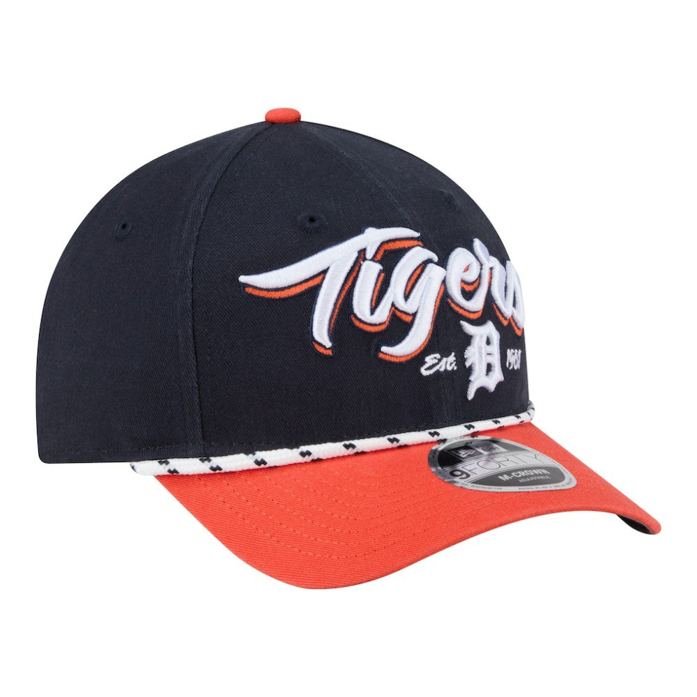 Detroit Tigers New Era Team Loyal 9FORTY M-Crown Adjustable Hat | MLB Discount