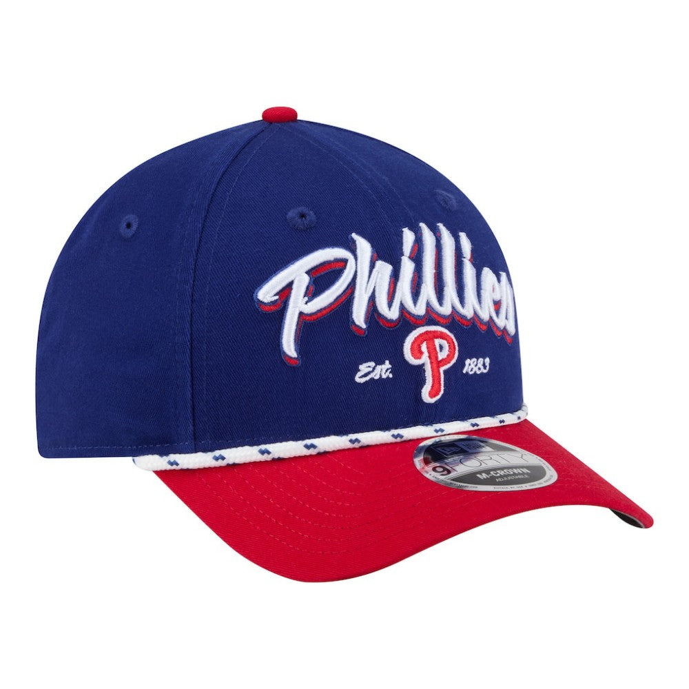 Philadelphia Phillies New Era Team Loyal 9FORTY M-Crown Adjustable Hat | MLB Near me