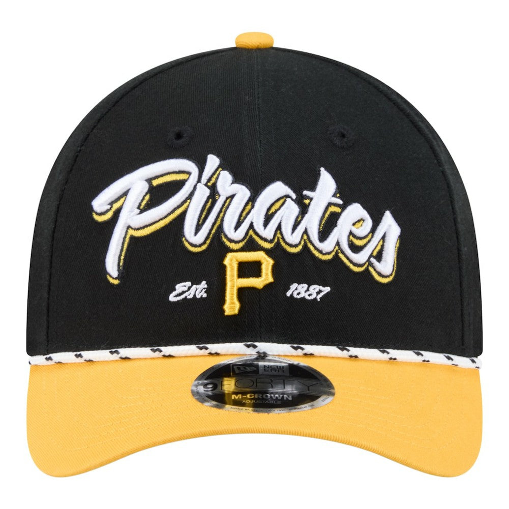 Pittsburgh Pirates New Era Team Loyal 9FORTY M-Crown Adjustable Hat | MLB US