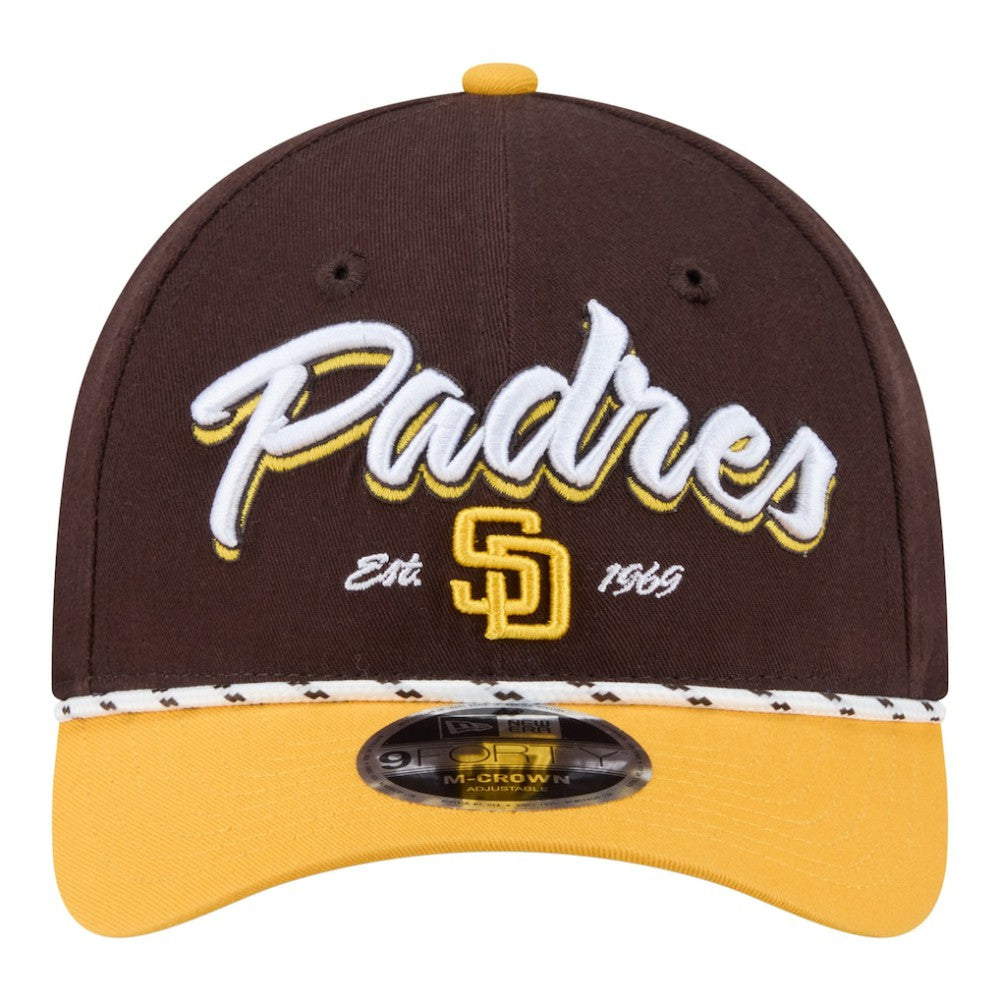 San Diego Padres New Era Team Loyal 9FORTY M-Crown Adjustable Hat | MLB US