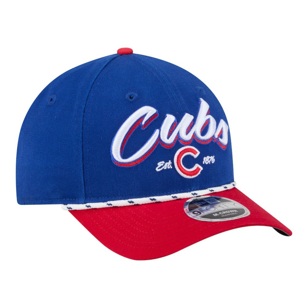 Chicago Cubs New Era Team Loyal 9FORTY M-Crown Adjustable Hat | MLB Shop