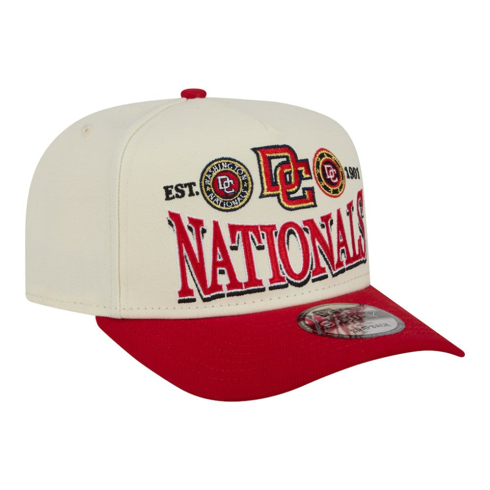 Washington Nationals New Era Throwback Tri-Hit A-Frame 9FIFTY Adjustable Hat | MLB Online