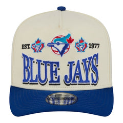 Toronto Blue Jays New Era Throwback Tri-Hit A-Frame 9FIFTY Adjustable Hat | MLB Shop