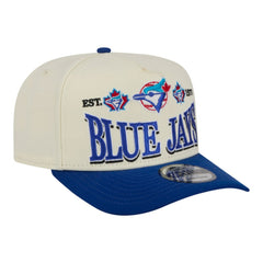 Toronto Blue Jays New Era Throwback Tri-Hit A-Frame 9FIFTY Adjustable Hat | MLB Shop