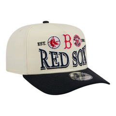 Boston Red Sox New Era Throwback Tri-Hit A-Frame 9FIFTY Adjustable Hat | MLB Shop