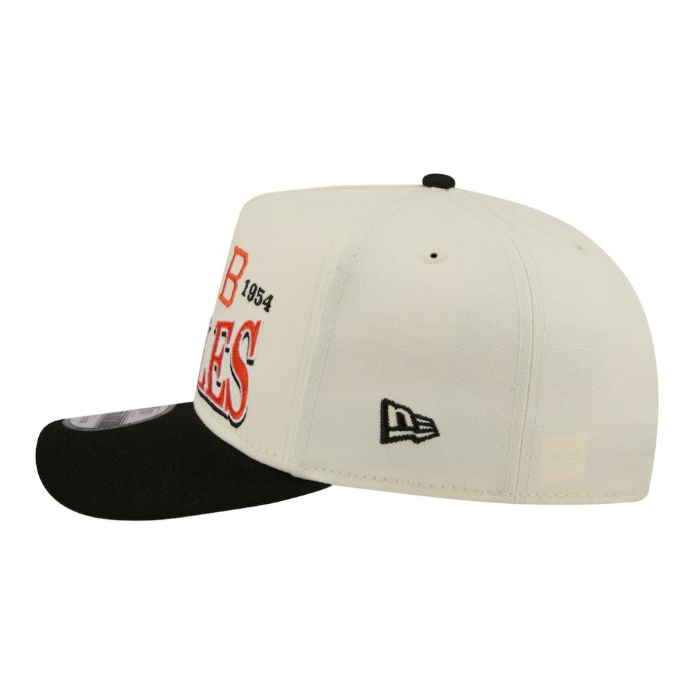 Baltimore Orioles New Era Throwback Tri-Hit A-Frame 9FIFTY Adjustable Hat | MLB Shop